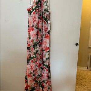 Ladies Calvin Klein Maxi Dress Floral SIze 10